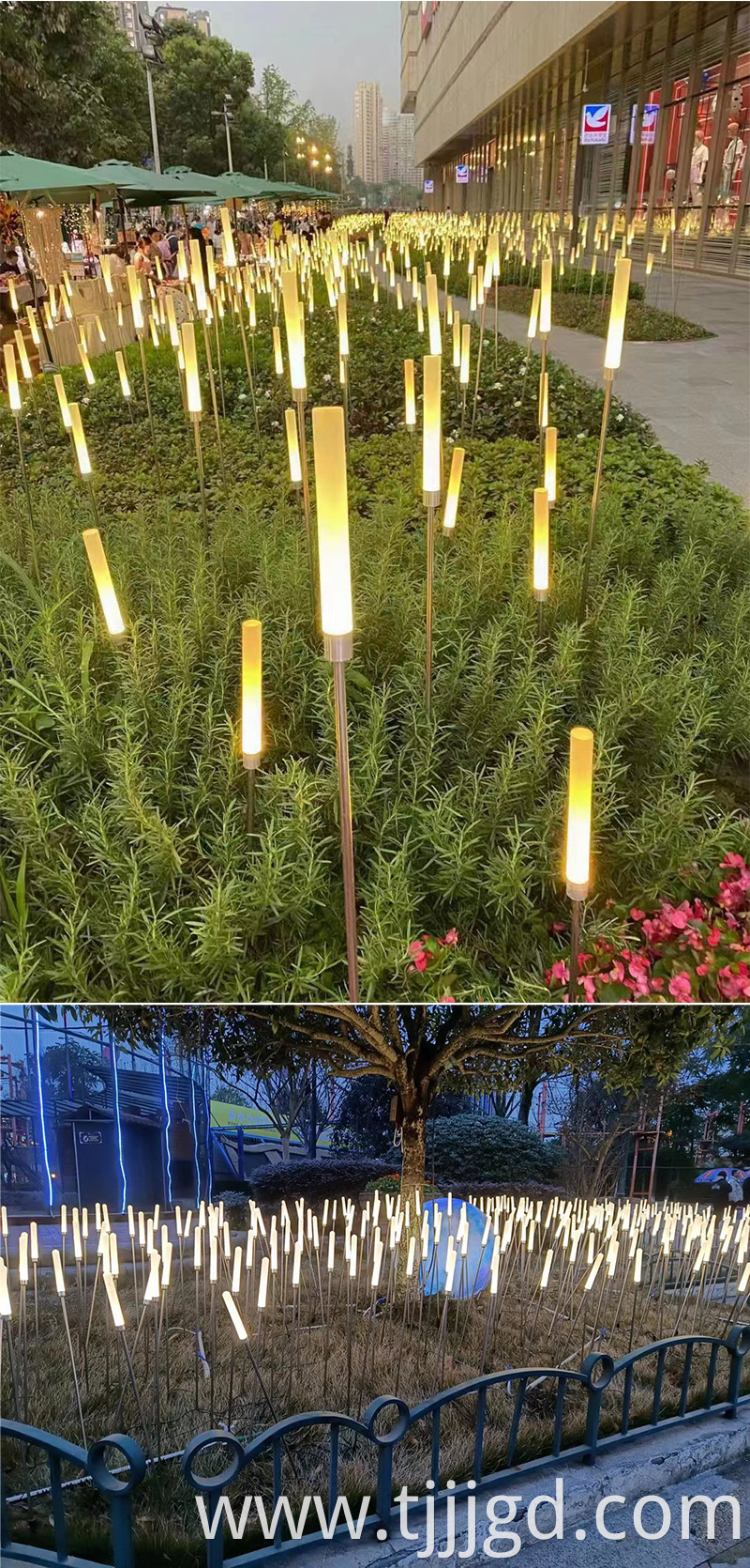 Led Reed Flower Lights